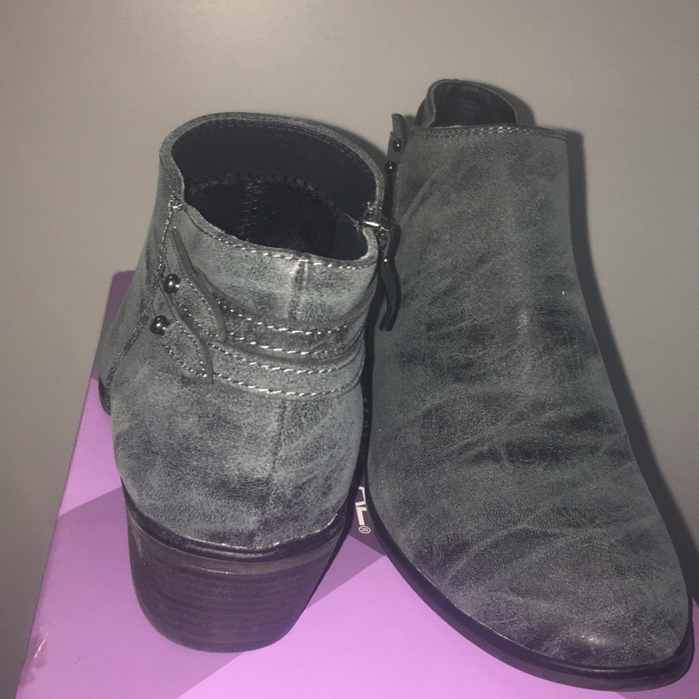 Xappeal gray booties brand new never worn